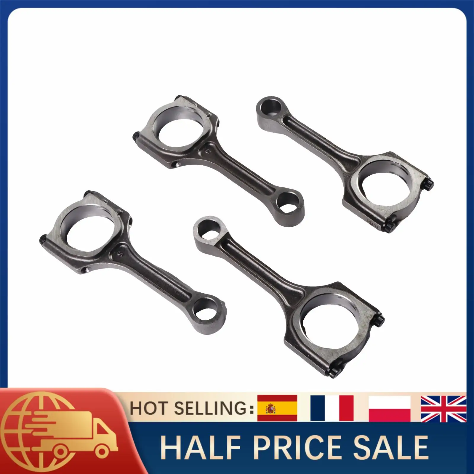 

4 шт. шатун 05191341A 5191340AA для Dodge Journey Caliber Avenger 2.4L Jeep Compass Patriot Chrysler 200 Sebring