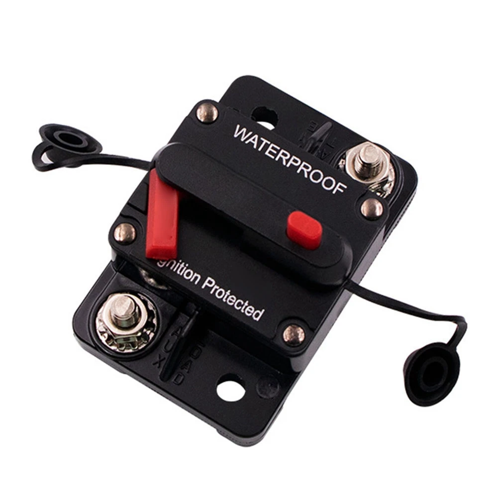 N18R أمبير قطاع دارة فيوز إعادة تعيين 12-24 فولت تيار مستمر سيارة قارب السيارات مقاوم للماء فيوز صندوق فيوزات سيارة الصمامات