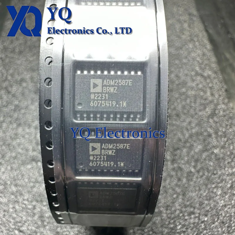 2PCS/lot New OriginaI ADM2587EBRWZ ADM2587E ADM2587 SOP-20 full/half duplex transceiver chip Transceiver chip IC