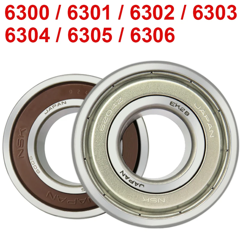 6300 6301 6302 6303 6304 6305 6306 Zz Ddu Rs High Quality Bearings High Speed Bearings Japan Imported 20x52x15mm Bearing