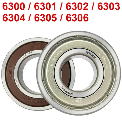 6300 6301 6302 6303 6304 6305 6306 Zz Ddu Rs High Quality Bearings High Speed Bearings Japan Imported 20x52x15mm Bearing
