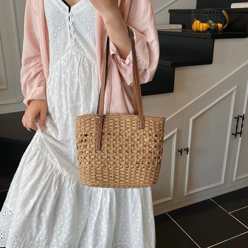 

Elegant Minimalist Diaper Bag For Women Designer Crossbody Handbag Luxury Leather Tote Vintage Fashion Large Capacity Bag