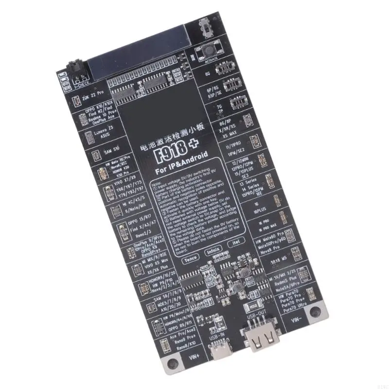 Battery Tester Activation Board Phone Battery Repair Circuit Board Universally for Smartphone Phone Quick Charging 