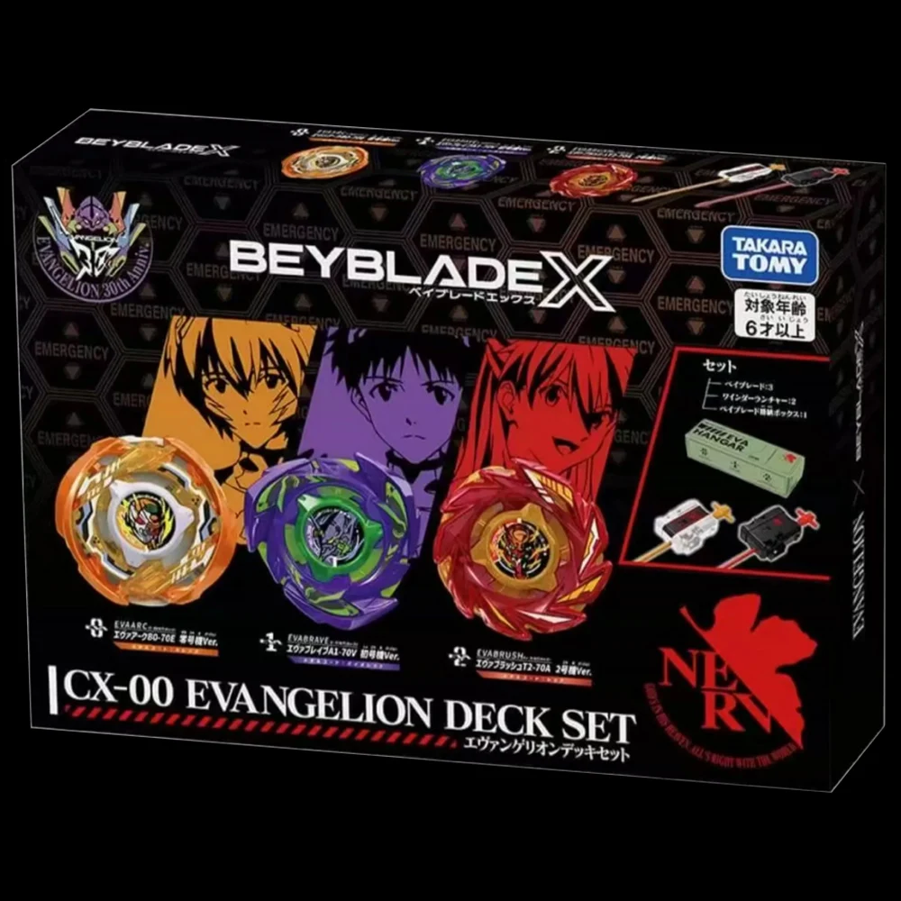 TAKARA TOMY CX-00 BXG-57 EVANGELION DECK SET