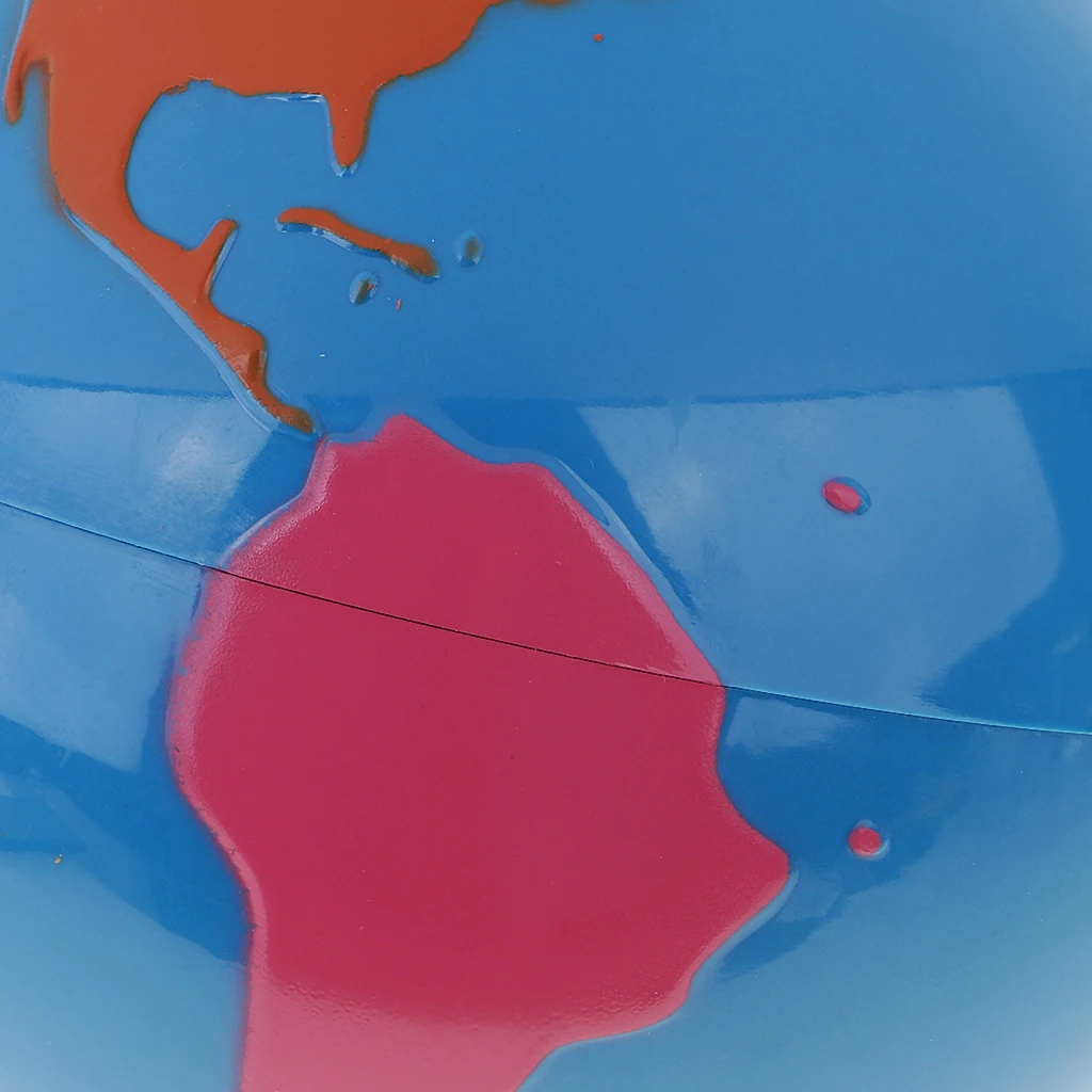 Montessori Globes Sphere-mainan pendidikan geografi untuk anak balita