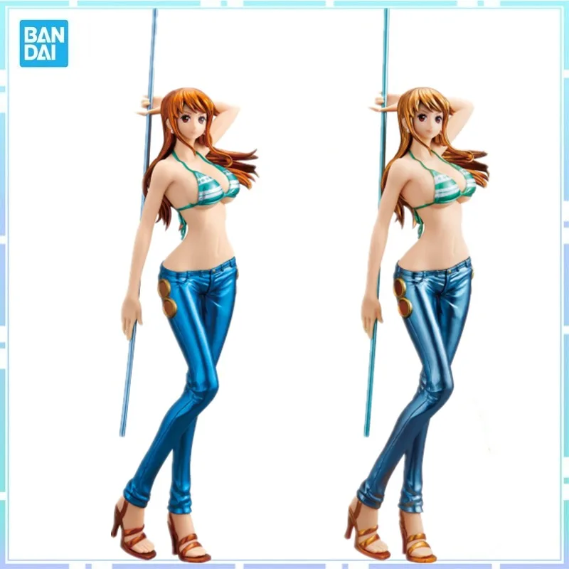 

Официальная коллекционная фигурка Bandai Banpresto Anime One Piece GLITTER&GLAMOURS NAMI SPECIAL COLOR ver из ПВХ, модель, игрушка, подарок