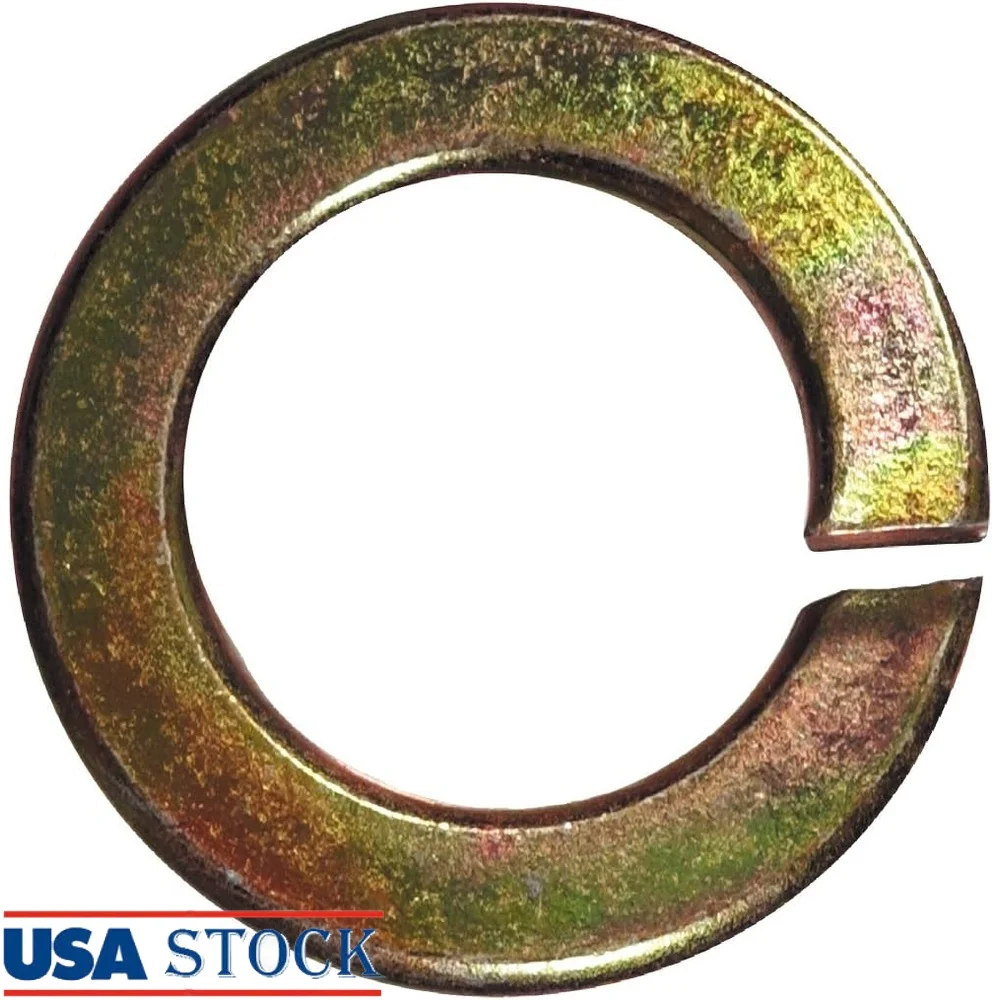 

Разъемные стопорные шайбы 5/16 дюймов, класс 8, 100 шт., металлические цинковые крепежные детали, вибрация, защита от коррозии, запирающие приложения