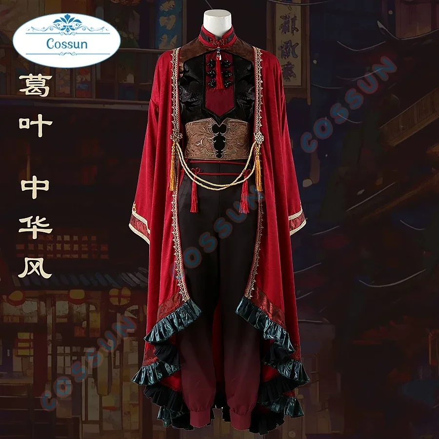 [Customized] Nijisanji Vtuber Kuzuha Cosplay Costume Halloween Outfits Women Men Chinese Style Clothing