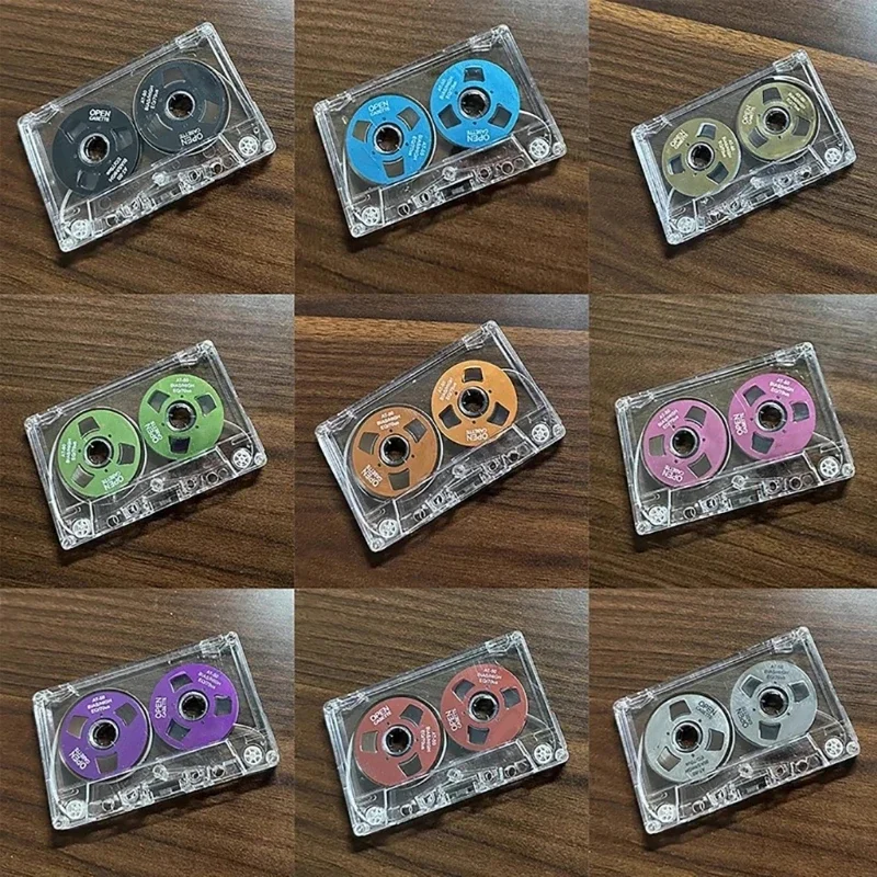 Reliable 50 Minutes Blank Cassette Tape Double Side Metal Tape Standard Empty Cassette Tape for Music Recording