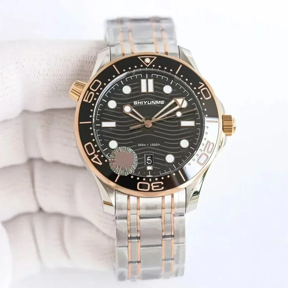 Jam Tangan Uniseks Mekanis Otomatis Olahraga Retro Multifungsi Baja Tahan Karat Fungsi Penuh Waktu Dunia