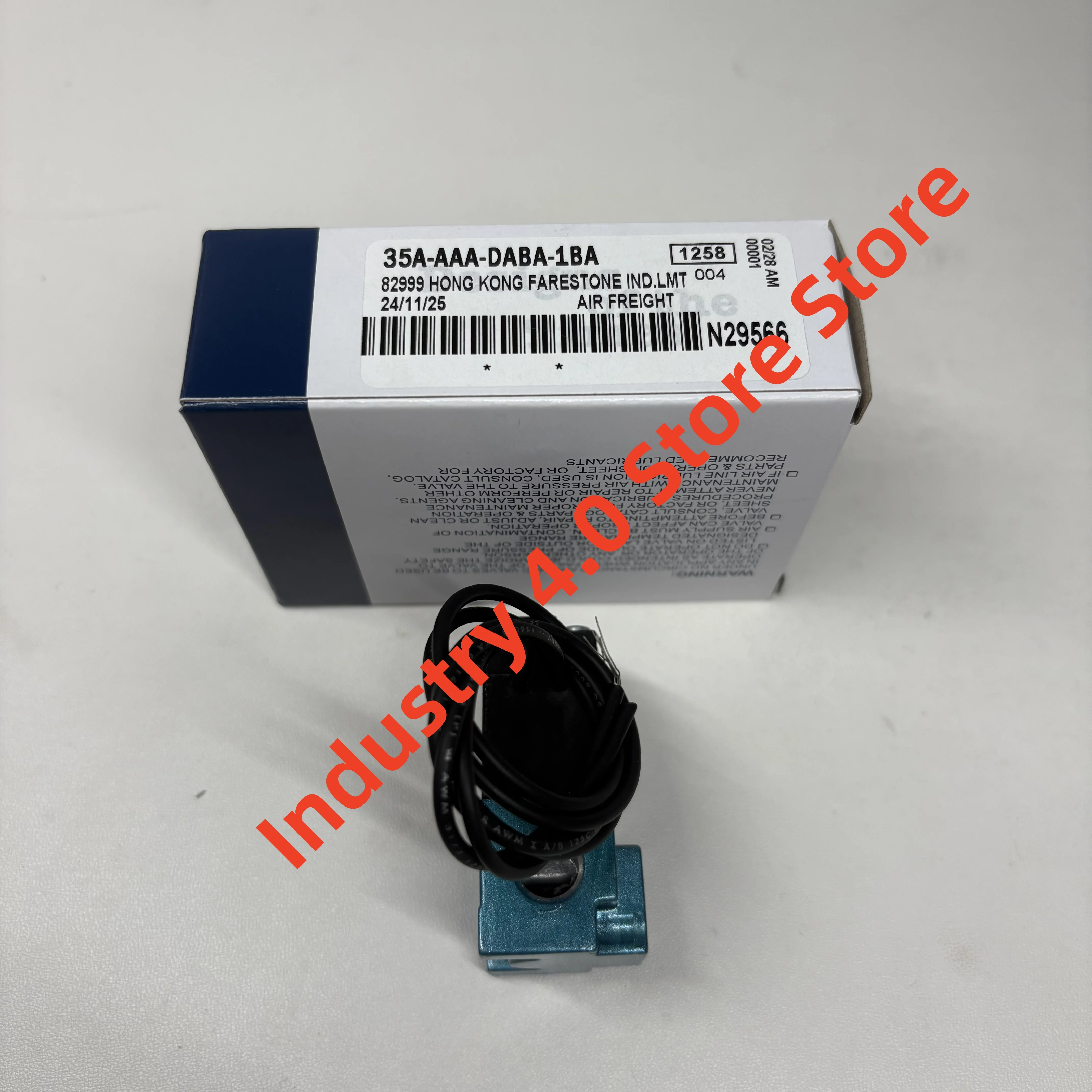 صمام مغناطيسي إلكتروني أصلي جديد 35A-AAA-DABA-1BA