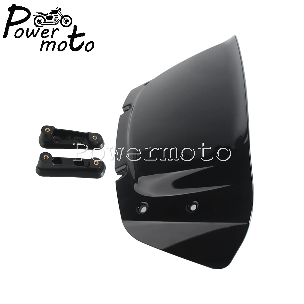 Motorcycle ABS Windshield Wind Air Deflector Wind Screen For Harley Touring Street Glide FLHX 2023 CVO Street Glide FLHXSE 2024