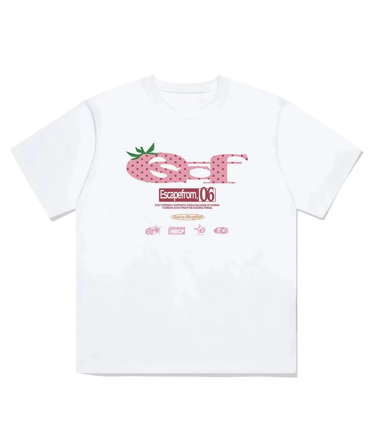 2026 Summer New Simple Letter Sweet Short Sleeve T-shirt Y2k Korean Retro Casual Fashion Harajuku Couple Street Casual Tops