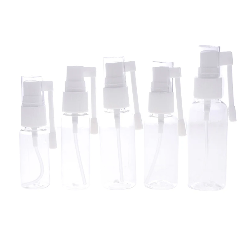 Oral Spray Bottles Plastic Empty Container Medical Water Spray Liquid Mist Atomizer Cosmetic Container Portable