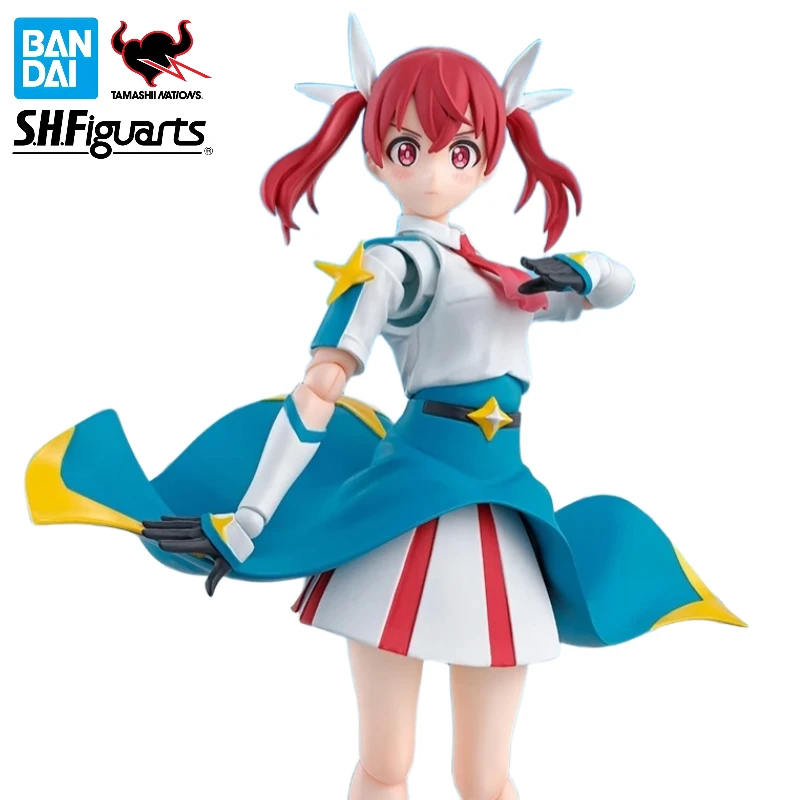 In Stock Official Bandai SHF Magilumiere Kana Sakuragi 135mm 4 Interchangeable Expressions Broom Accessory Magical Girl Gift