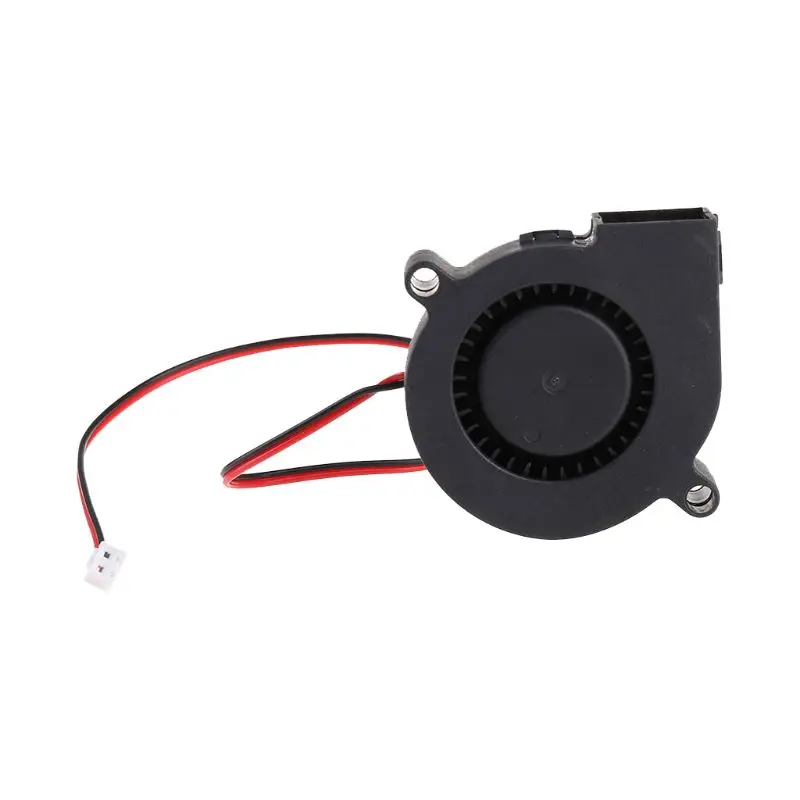 50mm x 15mm Blower Fan 5V 12V 24V 5015 Oil Bearing for DC Brushless Cooling Turbo Fan 2 Pin 15cm Cable for 3D Printer Ac