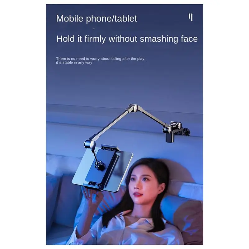 AY14 -Lazy Person Bracket Tablet Holder Desk Stand Adjustable Foldable Tablet Bracket