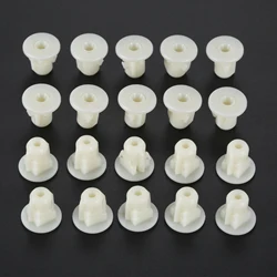 20 Pcs Nylon Auto Car Clip Fit for BMW Under Cover Nut Grommet Trim Clips Part Number 07147201307