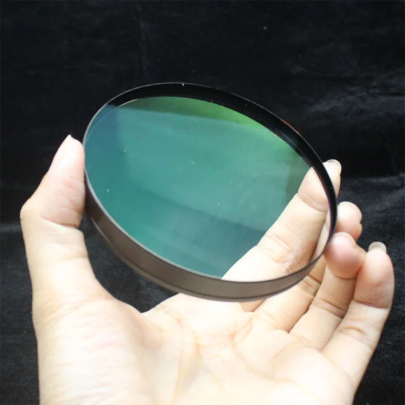 

83mm Focal Length 450mm Glued Telescope Lens K9 Optical Glass DIY Green Coating Achromatic Lens Edges Blackened Projector Camera