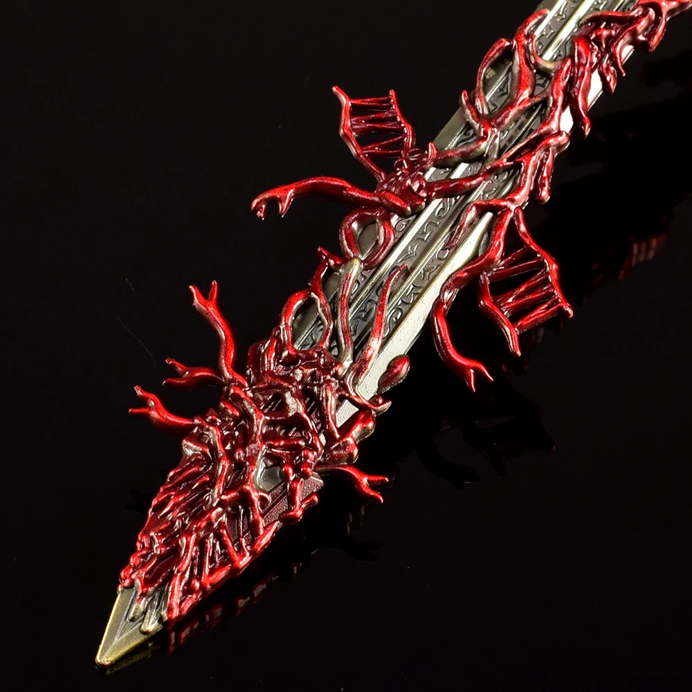 Blasphemous Blade Rykard ゲーム周辺機器 30CM モデル 全金属製 剣型オーナメント デスクトップオーナメント 装飾 コレクション 男の子へのギフト