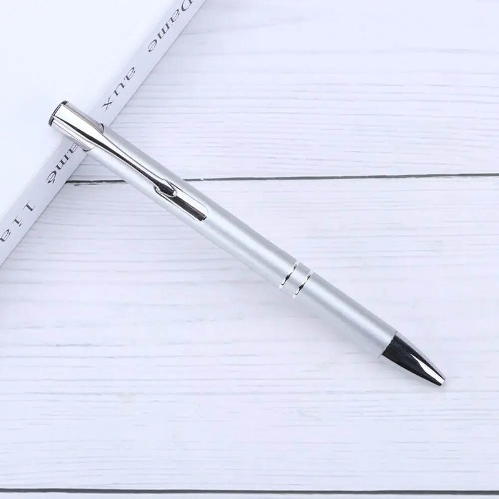 Luxury Metal Ballpoint Pen Multifunction Waterproof Creative Small Gifts Inktight Durable Aluminum Rod Pen Birthday Gifts