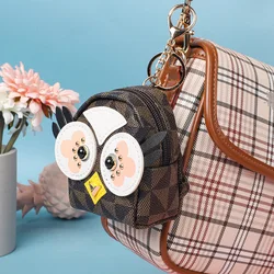 Cute Owl Change Wallet Mini Decoration Hanging Bag