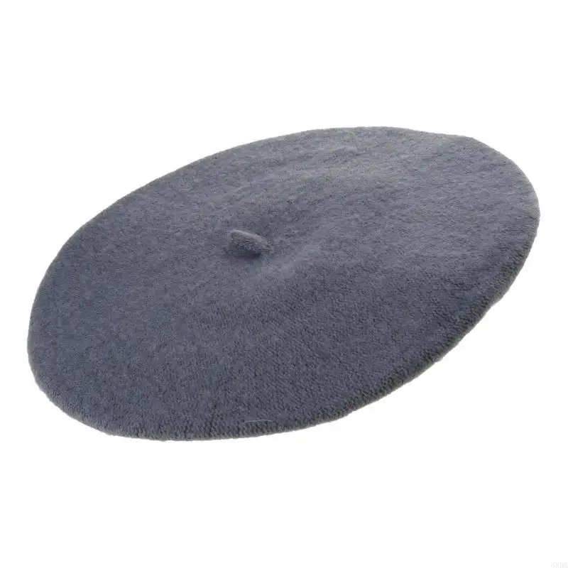 

French Hats For Fall And Winter Unisex Stretchy Soft Acrylic Blend Color Elegant vintage Headwear 6XDA