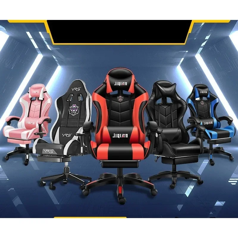 Ergonomic Gaming Chair Comfort Long Sitting Massage Reclining Swivel Ideal Student Dorm Computer Desk Chair Best Gaming Chair