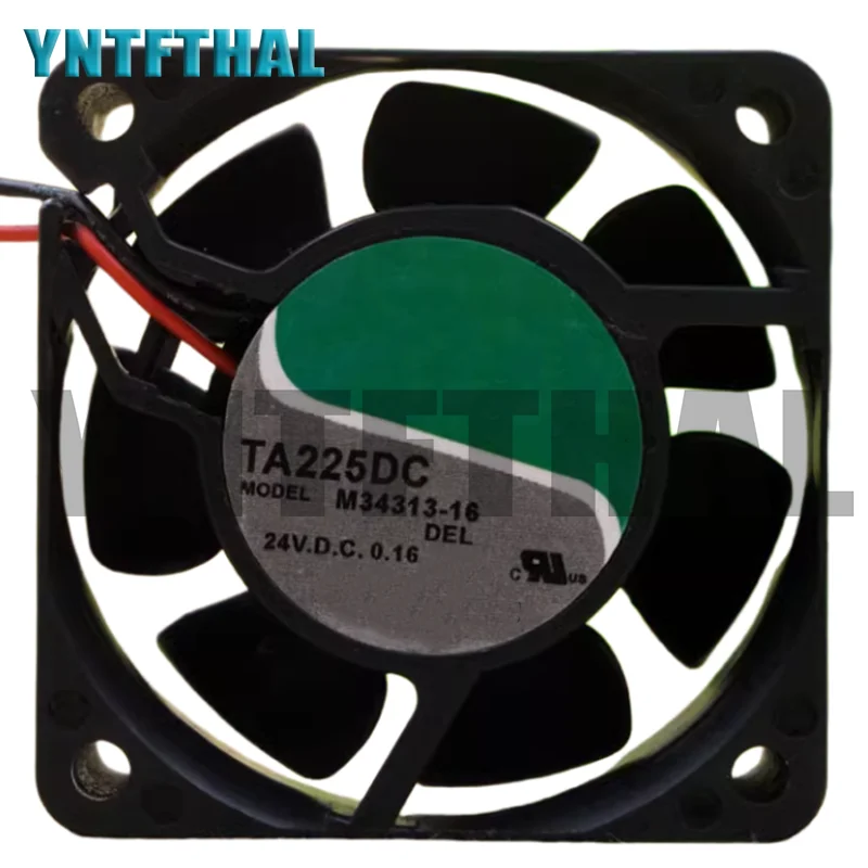 

NEW TA225DC M34313-16 DC24V 0.16A Two-wire Cooling Fan
