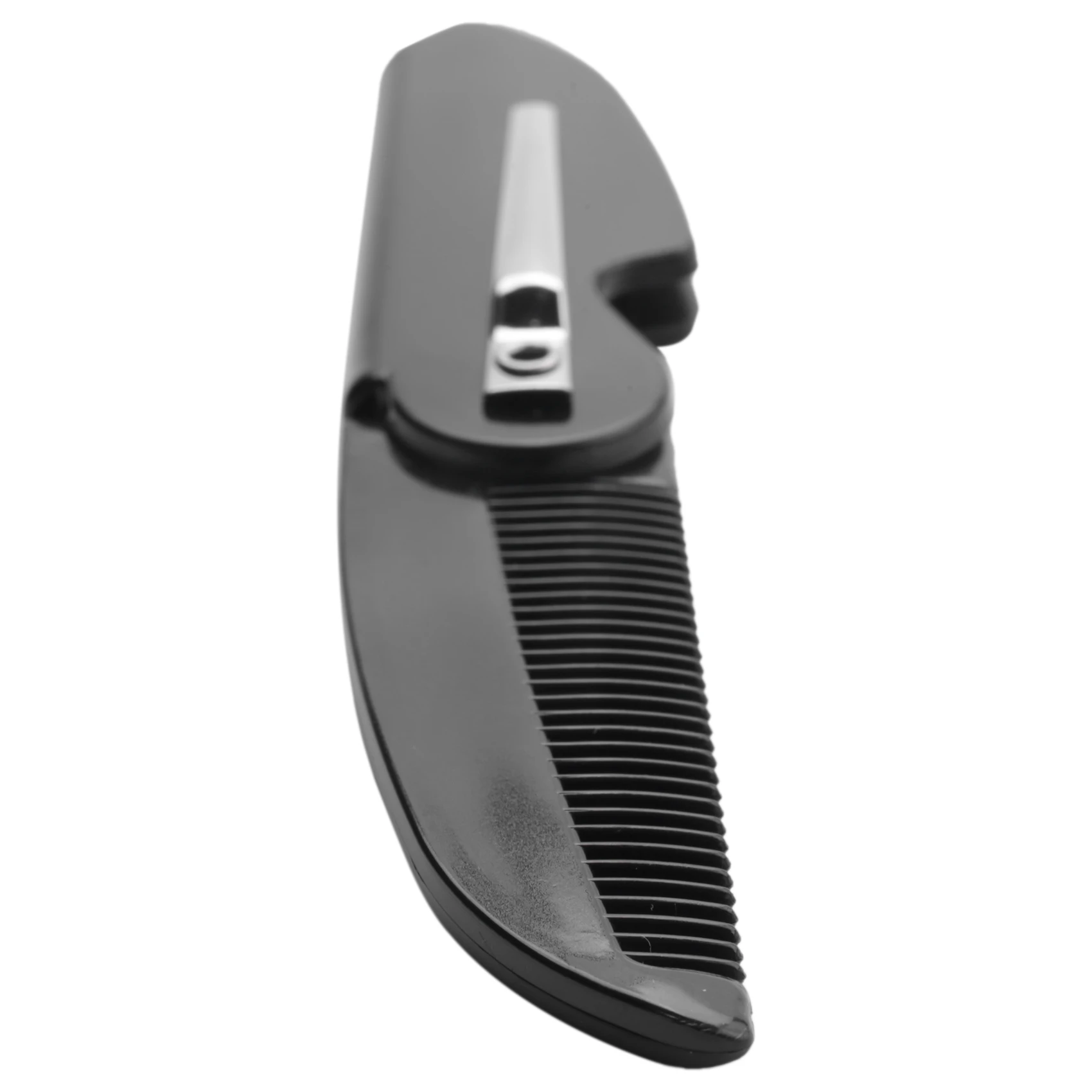 A65T-2 Pcs Mens Womens Beauty Handmade Folding Pocket Clip Hair Moustache Beard Comb Portable Styling Tools Combs