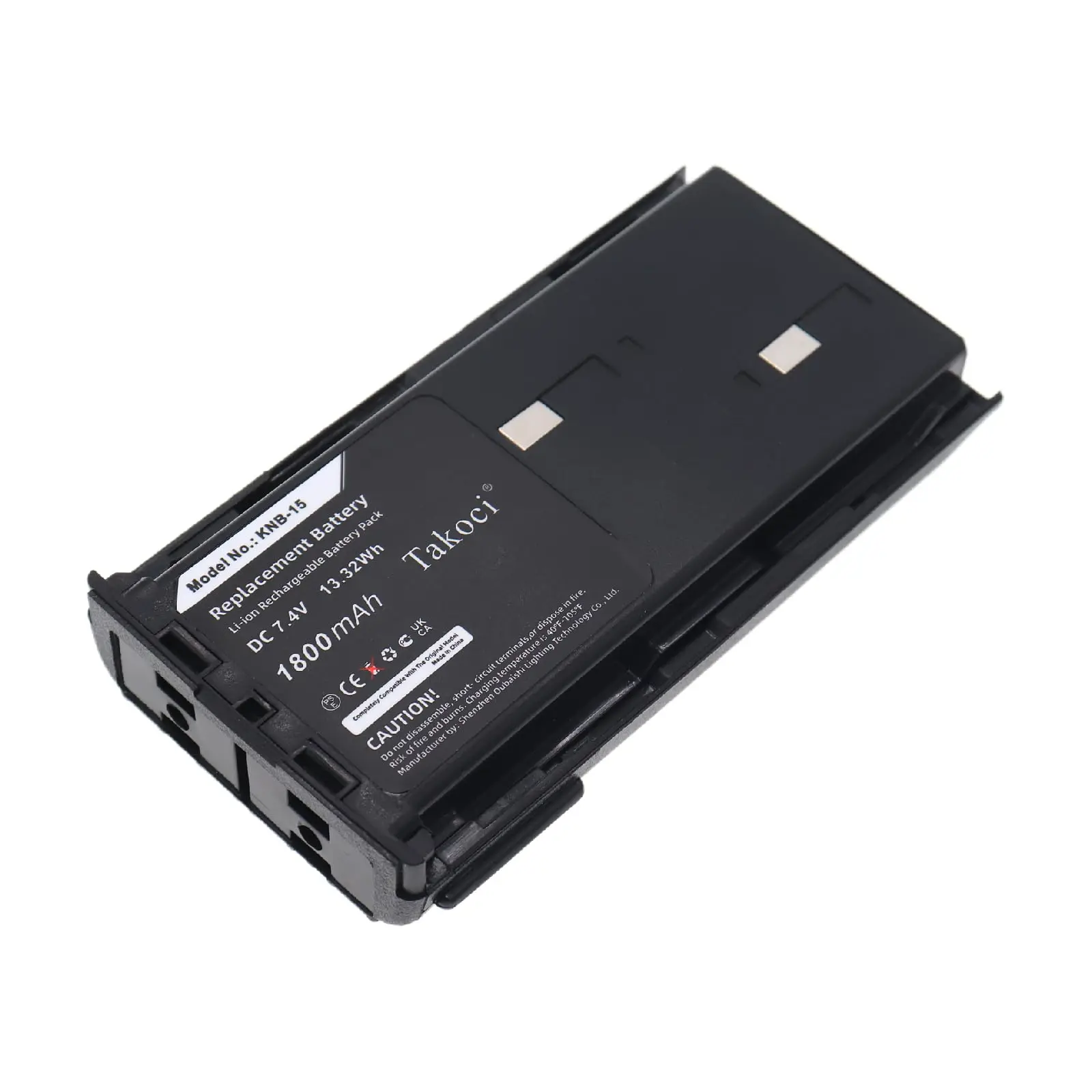 

Replacement Battery 1800mAh for Kenwood,TK-260 ,TK-360 ,TK-270, TK-370 ,TK-272G,KNB-14, KNB-14A, KNB-14N, KNB-15