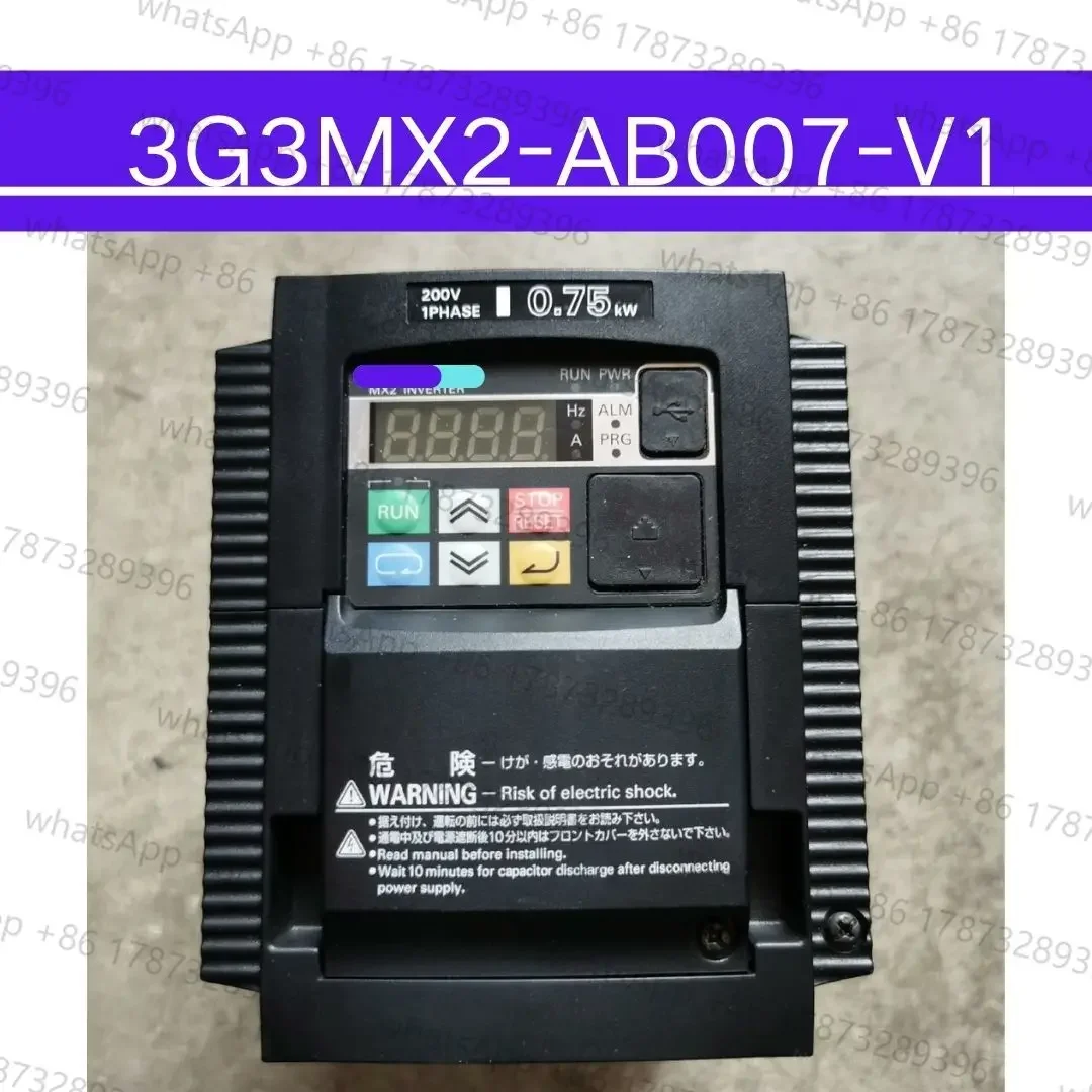 

НОВЫЙ инвертор 3G3MX2-AB007-V1, 0,75 кВт, тест ОК, быстрая доставка
