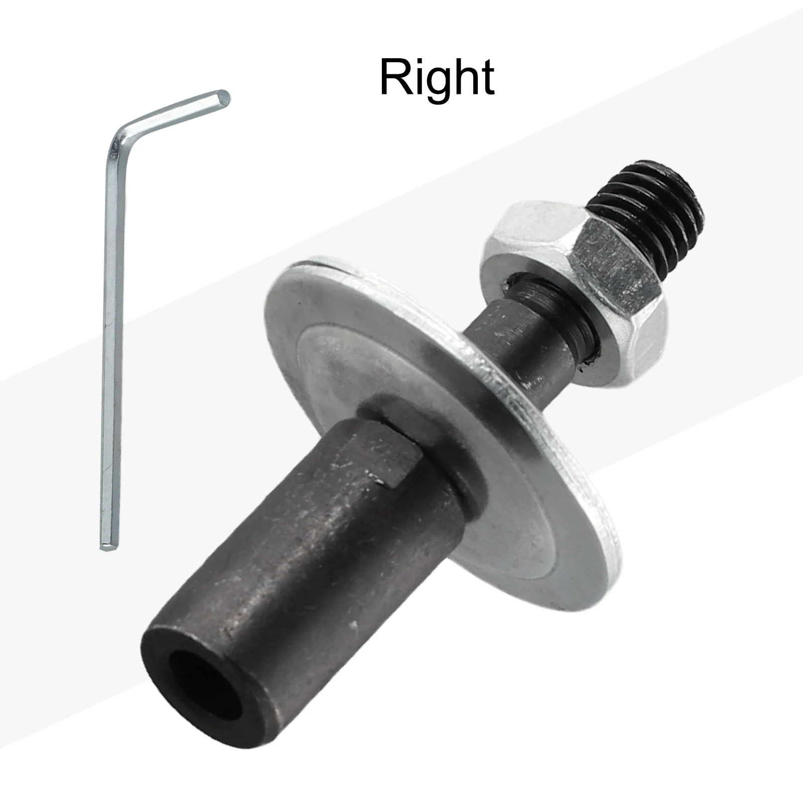 Adattatore mandrino 8x12x62mm sinistra/destra per molatura albero di lucidatura motore smerigliatrice da banco macchina lavorazione del legno utensile elettrico parte accessori
