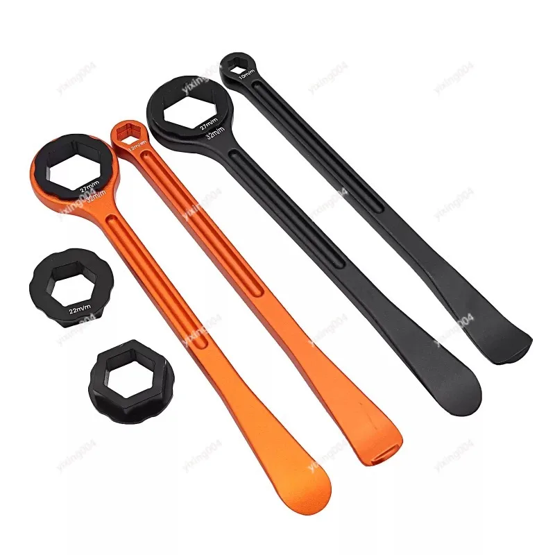 Motorcycle Repair Tools Tire Bead Lever Tyre Remover Axle Spanner Off‑Road Motorcycle Maintenance Hand Tools