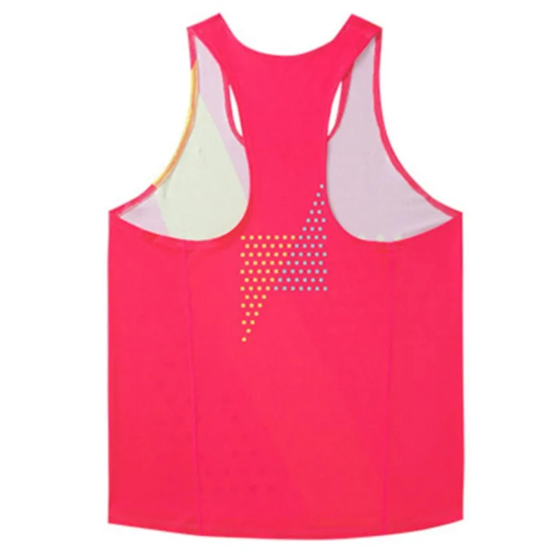 Adult Men Women Running Outdoor Shirts Tight Gym Tank Top Fitness Sleeveless T-shirts Sport Exercise Basketball Marathon Vest B6