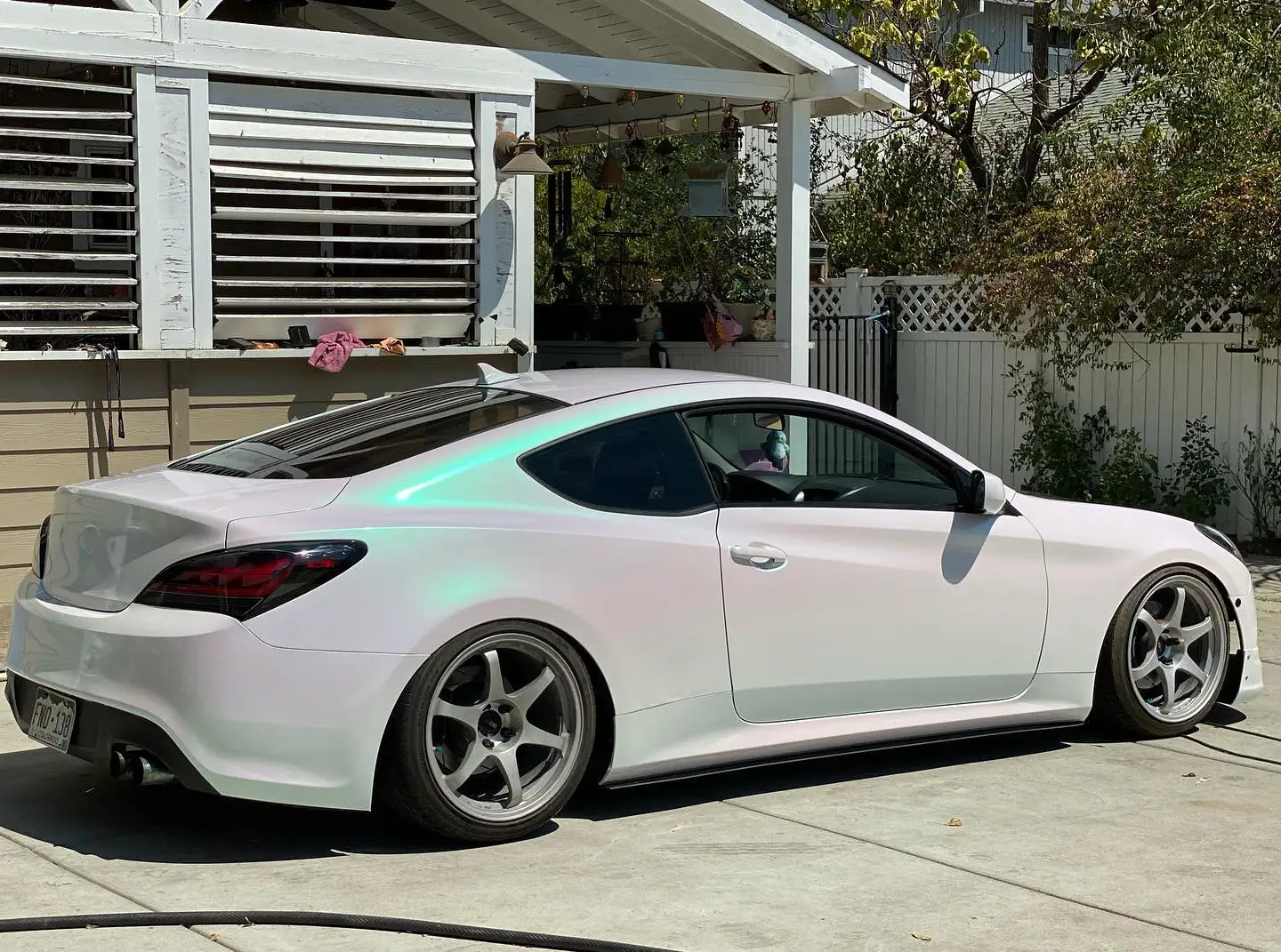 Satin Sparkling White Vinyl Wrap film wrapping film bright 1.52*17m quality Warranty covering film voiture