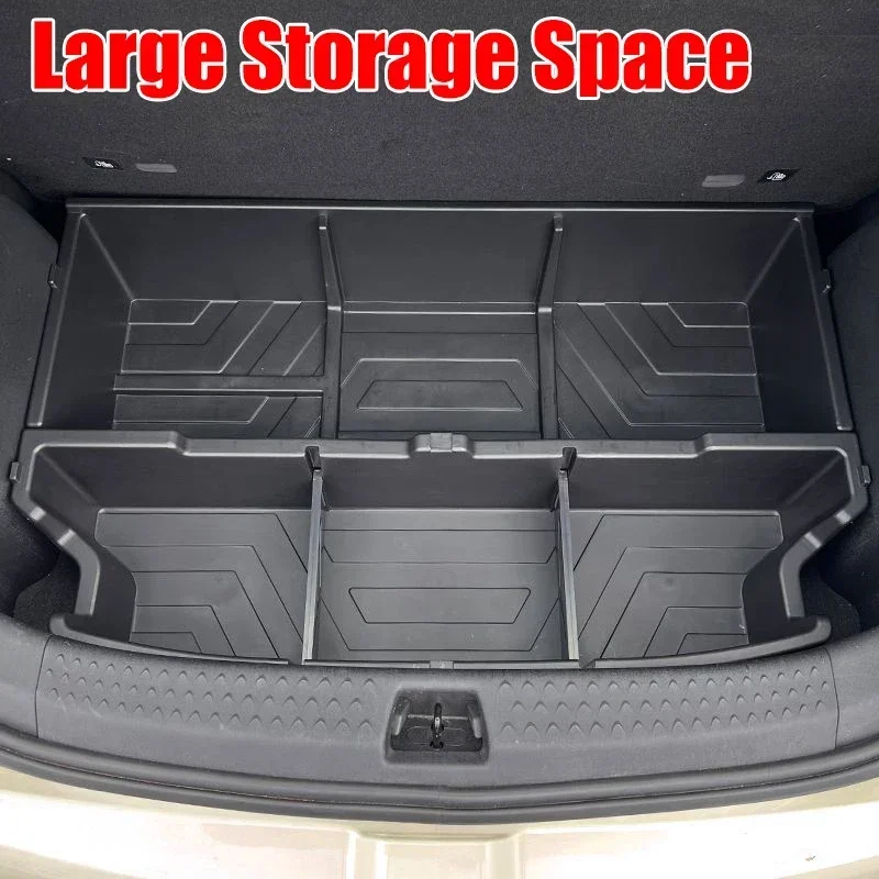 For BYD Dolphin Rear Trunk Organizer Box SUV Expand Storage Box Customized Large Capacity Spare Gap Filler ATTO2 EA1 EV Car