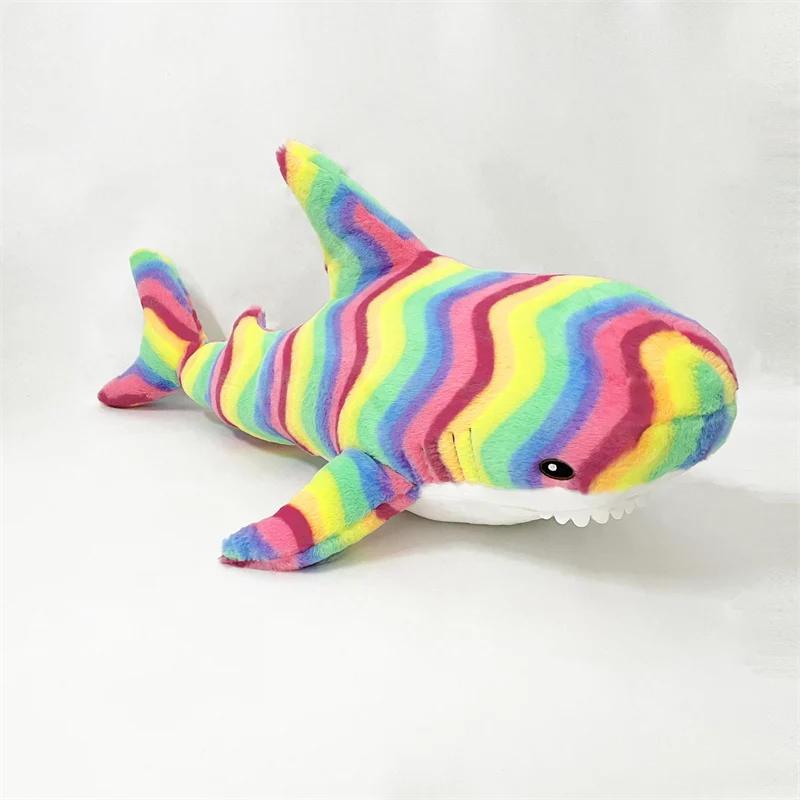 140 cm Riesen Niedlichen Hai Plüsch Spielzeug Weiche Angefüllte Speelgoed Tier Lesen Kissen für Geburtstag Geschenke Kissen Puppe Geschenk für Kinder