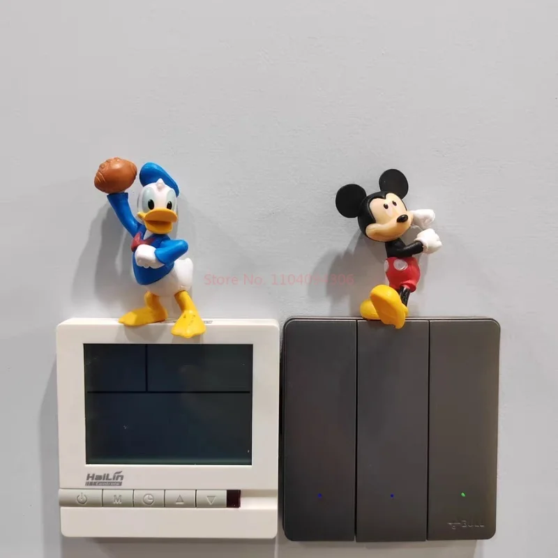 Disney Action & Toy Figurki Myszka Miki Minnie Retro Klasyczna Lalka Prezenty Śliczna Kreskówka Zabawka Figurki Anime Zbieraj Ozdoby Zabawki