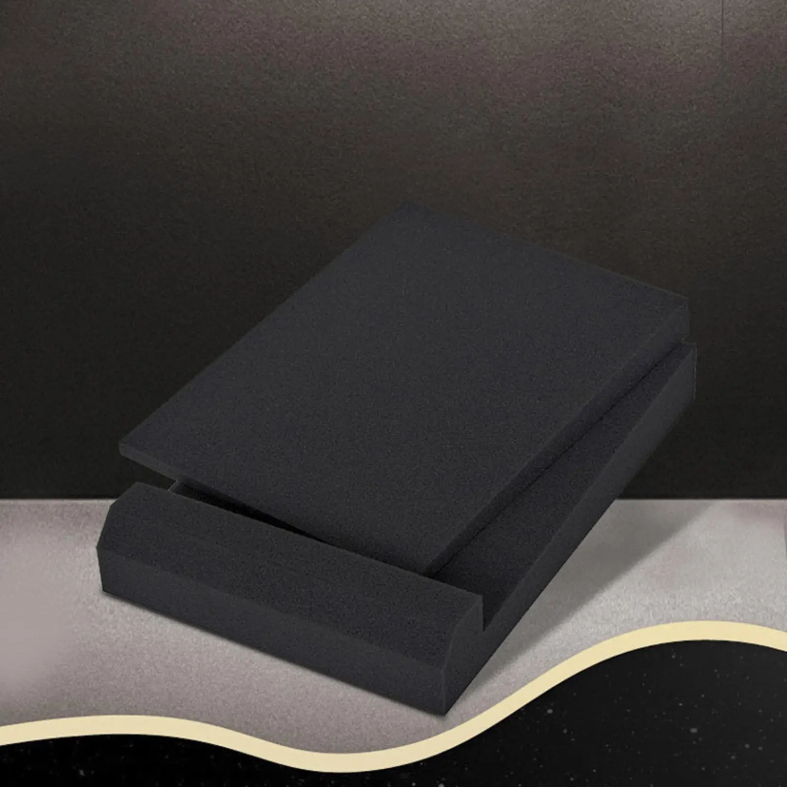 High Density Studio Isolation Pad Multi Angle Acoustic Stand Foam for Soundproof Booth and Home Music Desk