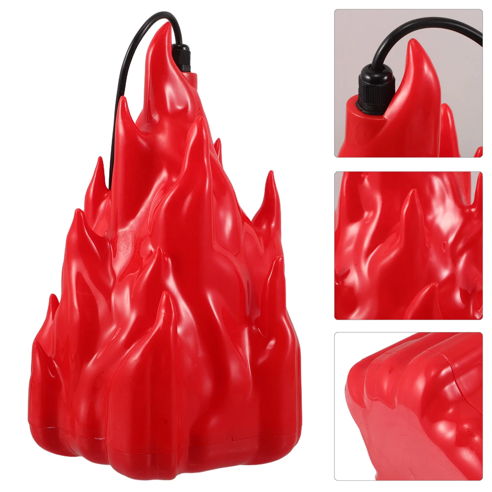 لمبة إضاءة لهب صناعي، لهب حريق صناعي، مصباح مدفأة مزيف LED لإعدادات المعيشة في غرفة النوم، ضوء ليلي مريح