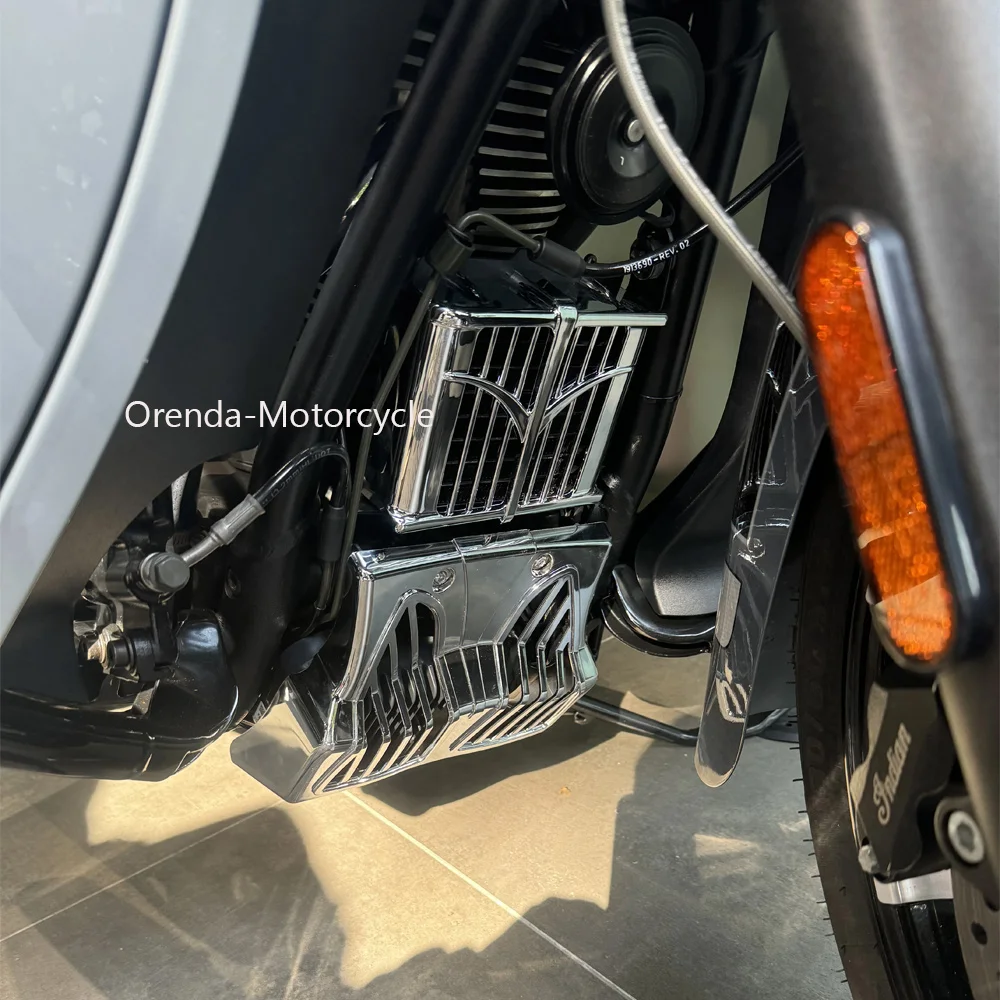 For Indian Chieftain Springfield Dark Horse 2016-2025 Motorcycle fairing Lower Front Spoiler Air Dam Fairing Mudguard accessorie