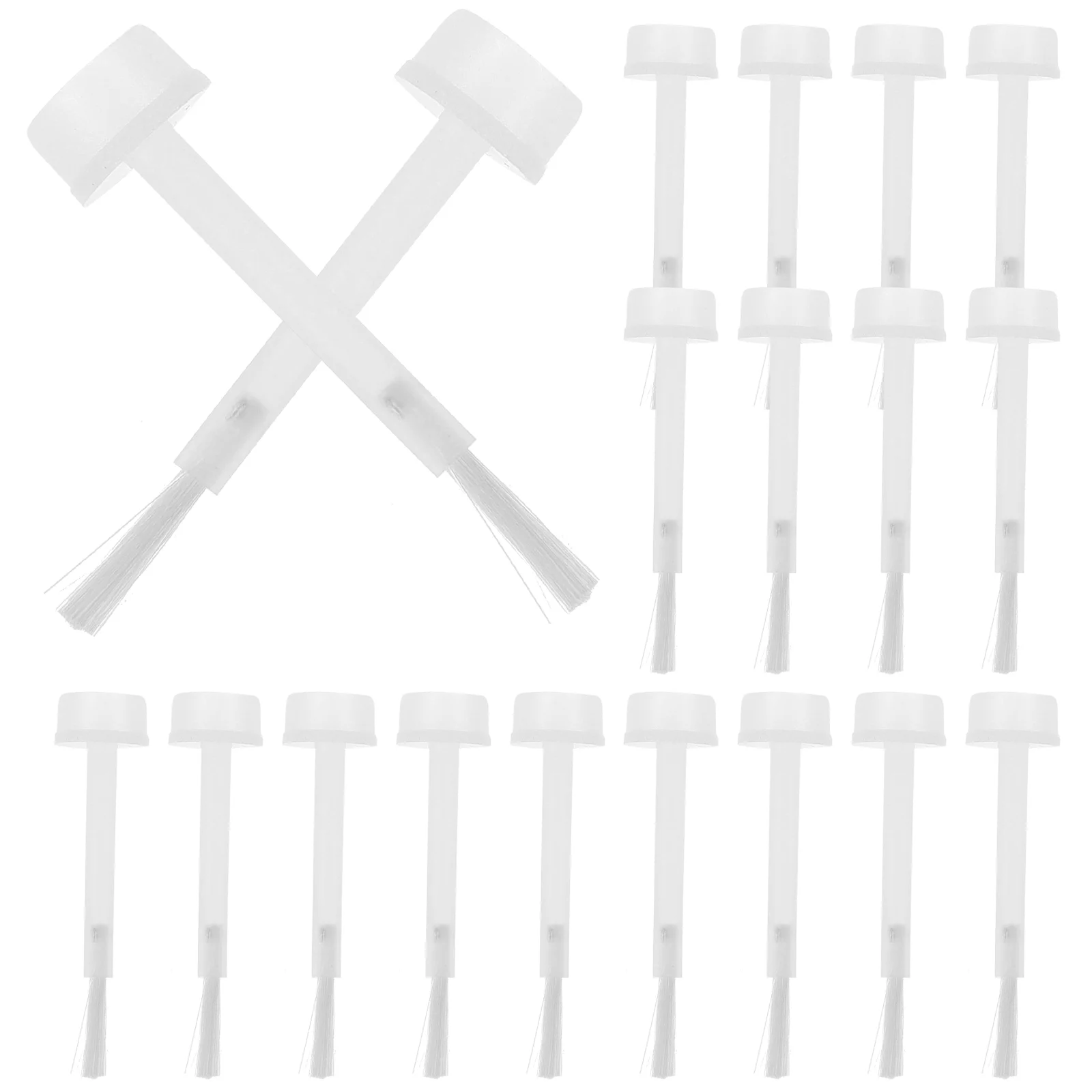 100 Pcs Brush Care Nail Polish Gel Manicure Tools Applicator Liquid Replacement Premium Tighten inside Bottle