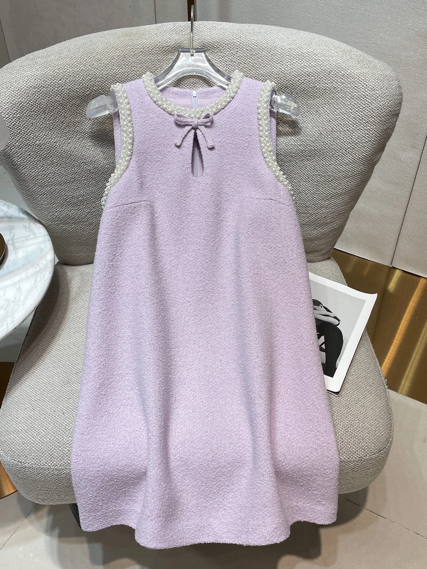 

Элегантное платье-баллон с богатой вышивкой для женщин, летне-осенний модный тренд