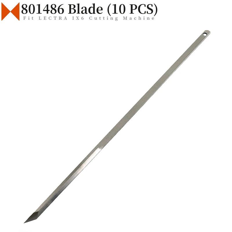 

10 Pieces 801486 HSS Straight Cut Blade Knife For Lectra VECTOR IX6 Automatic Cutting Machine 310x7x2 mm