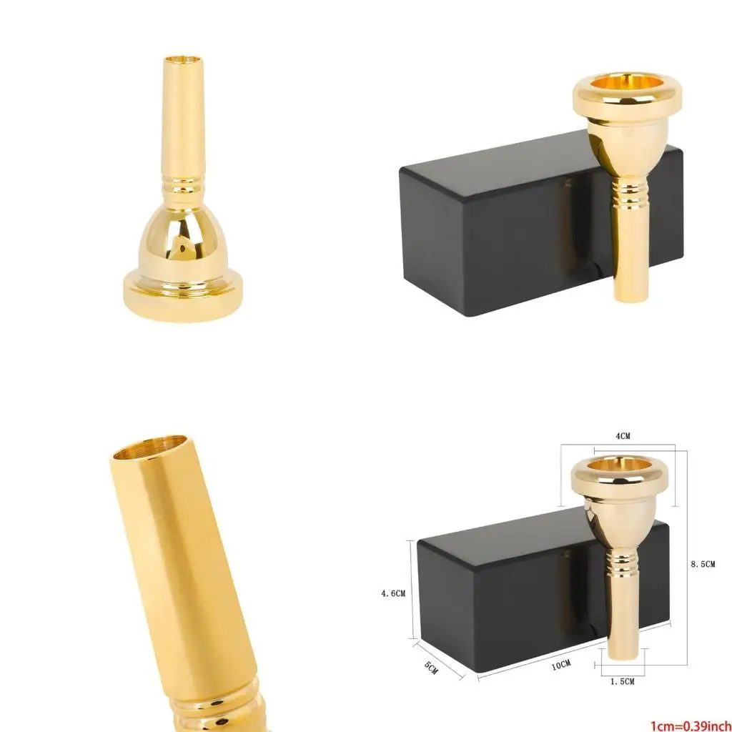 U2JB Alto Blowing Nozzle Gift for Trombone Players for Large Shank Trombone Suitable for DIY Instrument Maintenance