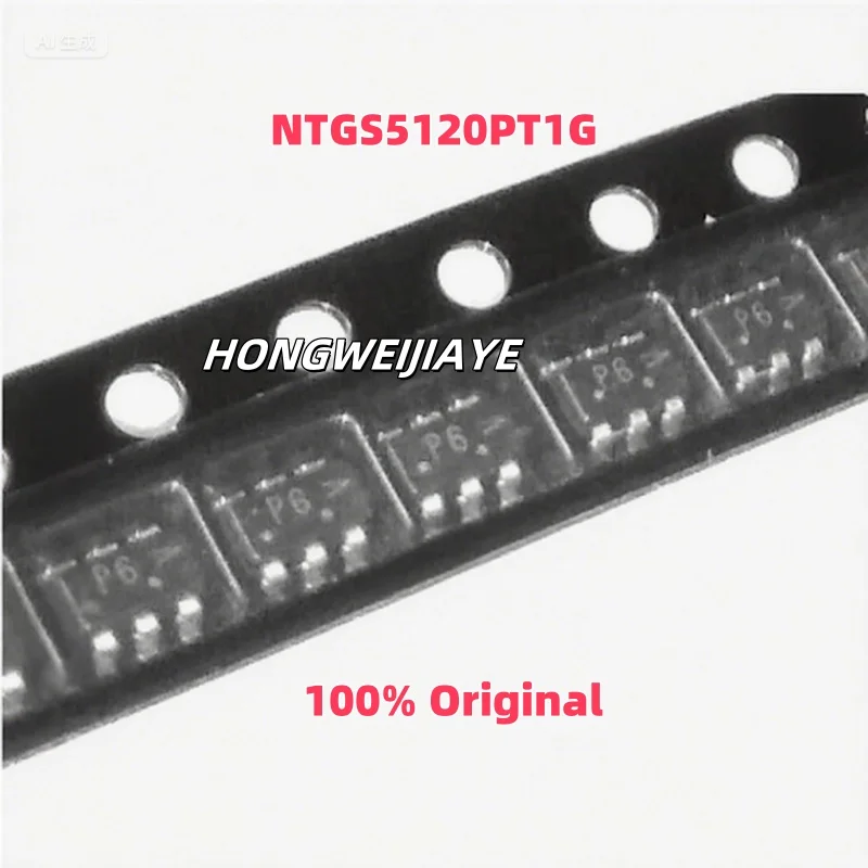 

10PCS 100% New NTGS5120PT1G PGH SOT23-6 Brand New Original Chips ic