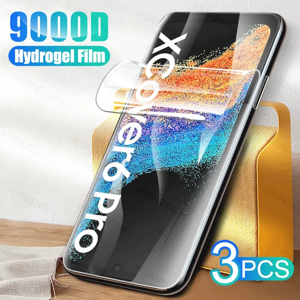 

3Pcs Hydrogel Film Screen Protector For Xiaomi Redmi 12 Pro Turbo Note 12T Pro 12 13 Ultra