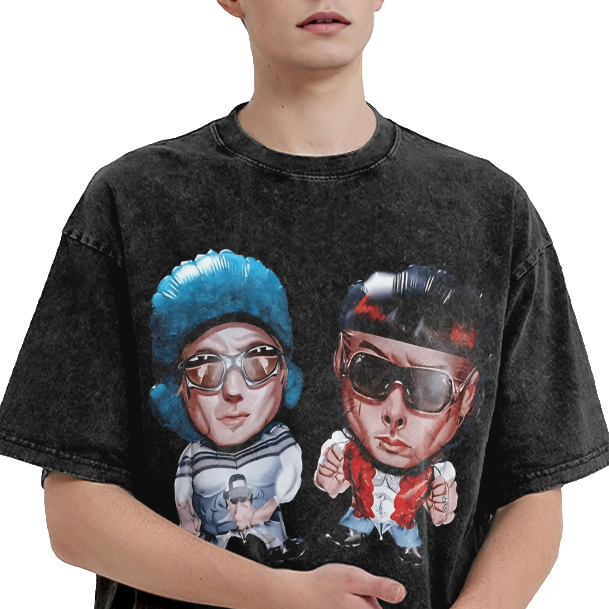 Ca7riel وباكو Amoroso Catriel تي شيرت الصيف Y2K متعة تي شيرت القطن Harajuku التي شيرت للرجل قصيرة الأكمام تصميم تي شيرت