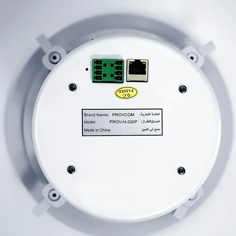 Tcp Ip Udp Dhcp Ip Pa نظام شبكة مكبر صوت مقاوم للماء Poe سقف مكبر الصوت #3